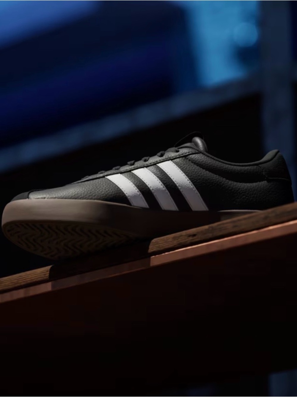 adidas VL Court 3.0 Low Shoes - Black / Brown Gum (Women's) - Brand New 9.5 - Picture 5 of 10